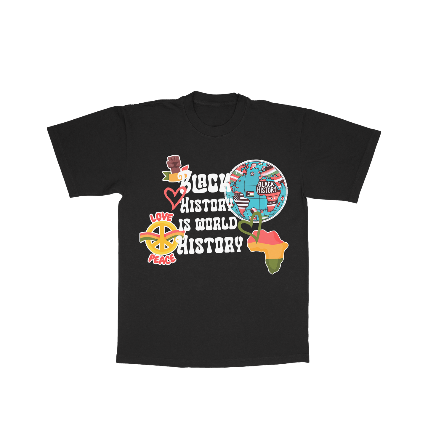 KIDS WORLD HISTORY-BLACK